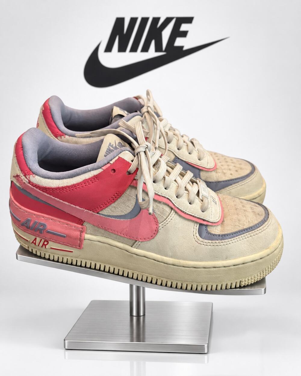 Nike Air Force 1 Shadow Sail Sea Coral Indigo Haze Women’s 6 DV7449-101
